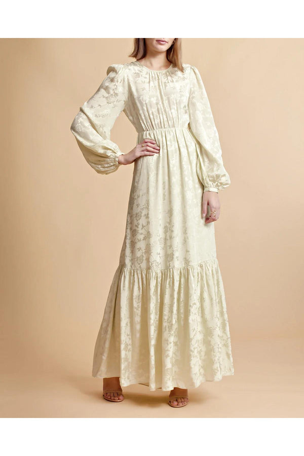 Jacquard Gown
