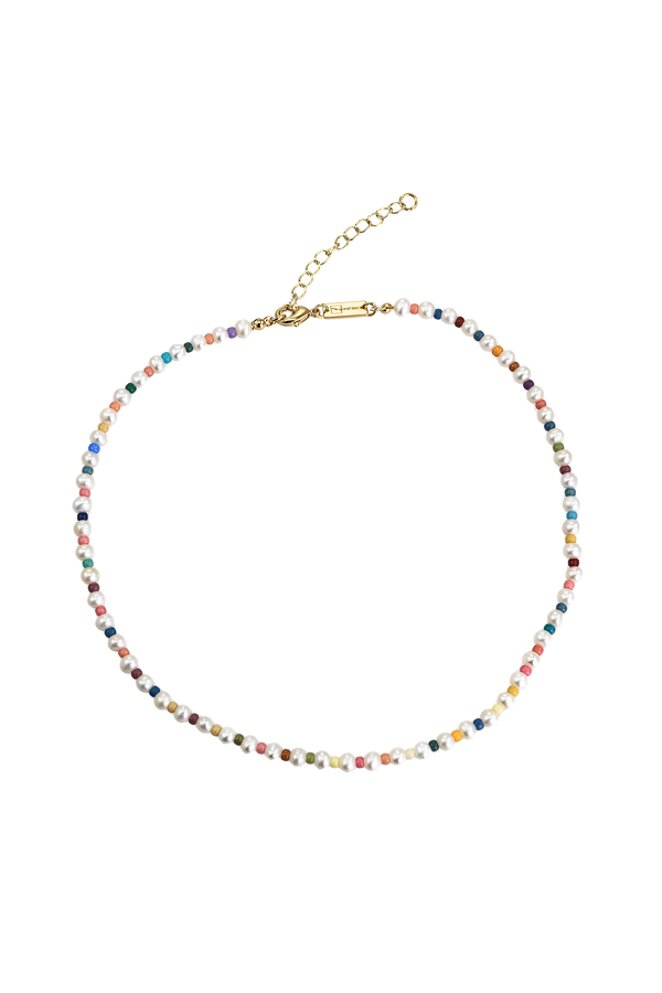 Emilia Pastel Pearl Necklace 40-45cm