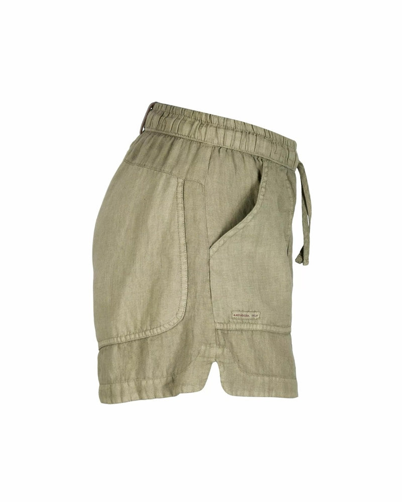 SAFARI LINEN SHORTS