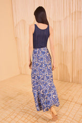 Sabina Faux Wrap Skirt