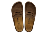 Birkenstock Naples Wrapped Suede I Carafe. Sett ovenfra. 