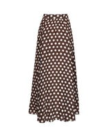 Striped Organza Maxi Skirt