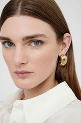 Chunky Ribbed Earrings