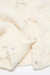 Bow Wool Cardigan