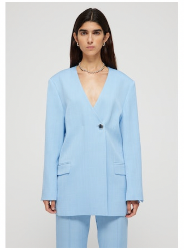 Open-Back Blazer
