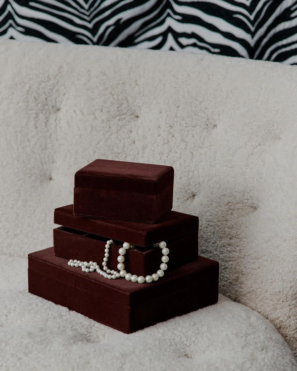 Day Velvet Jewelry Case Large