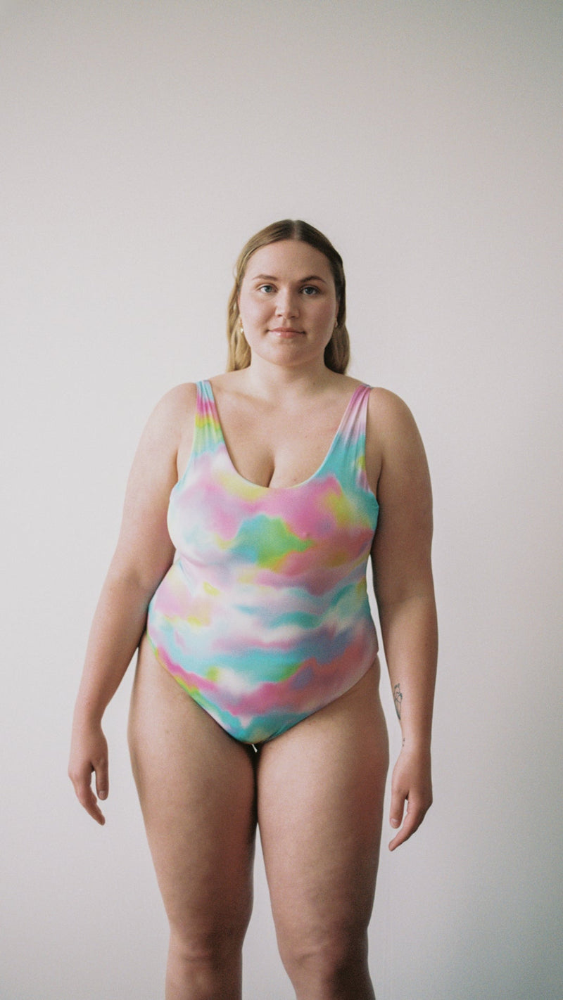 Pool Swimsuit Print