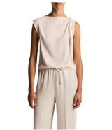 DRAPED SHOULDER SLVLS TOP