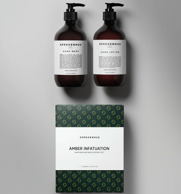 Amber Infatuation - Hand Wash and Hand Lotion - Holiday Edition