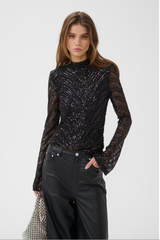 GZseyla Paljettbluse
