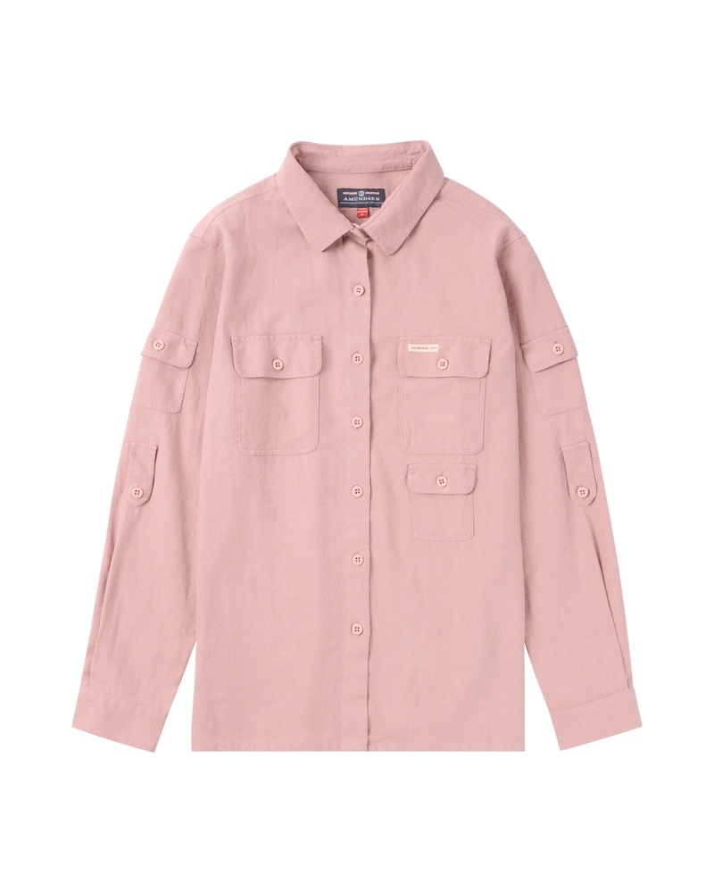 TRAVELLER'S LINEN SHIRT WOMENS