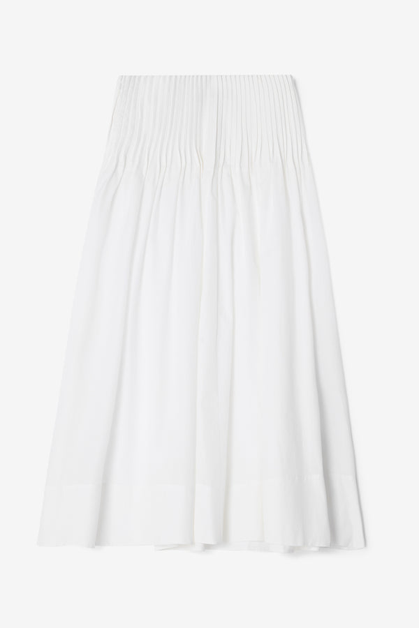 Poplin Maxi Skirt