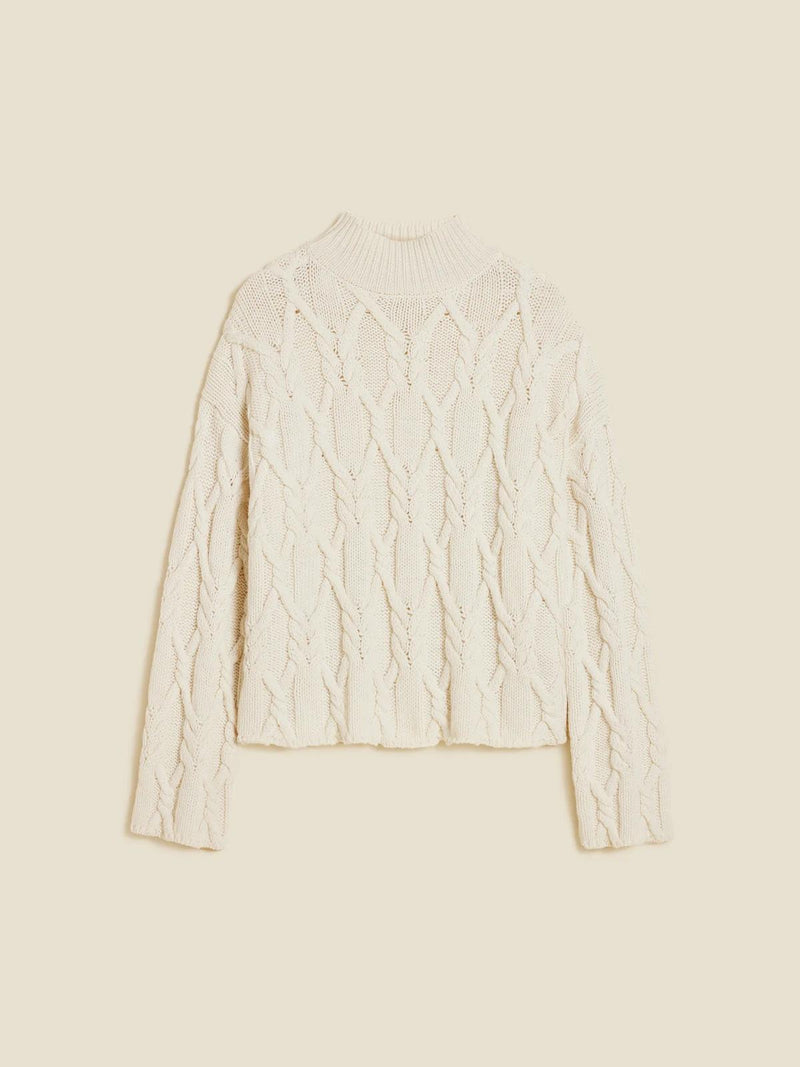 Chunky Cable Turtleneck