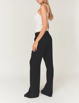 Crepe Wide Pants