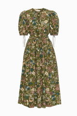 Adriana Short Sleeve Midi Dress