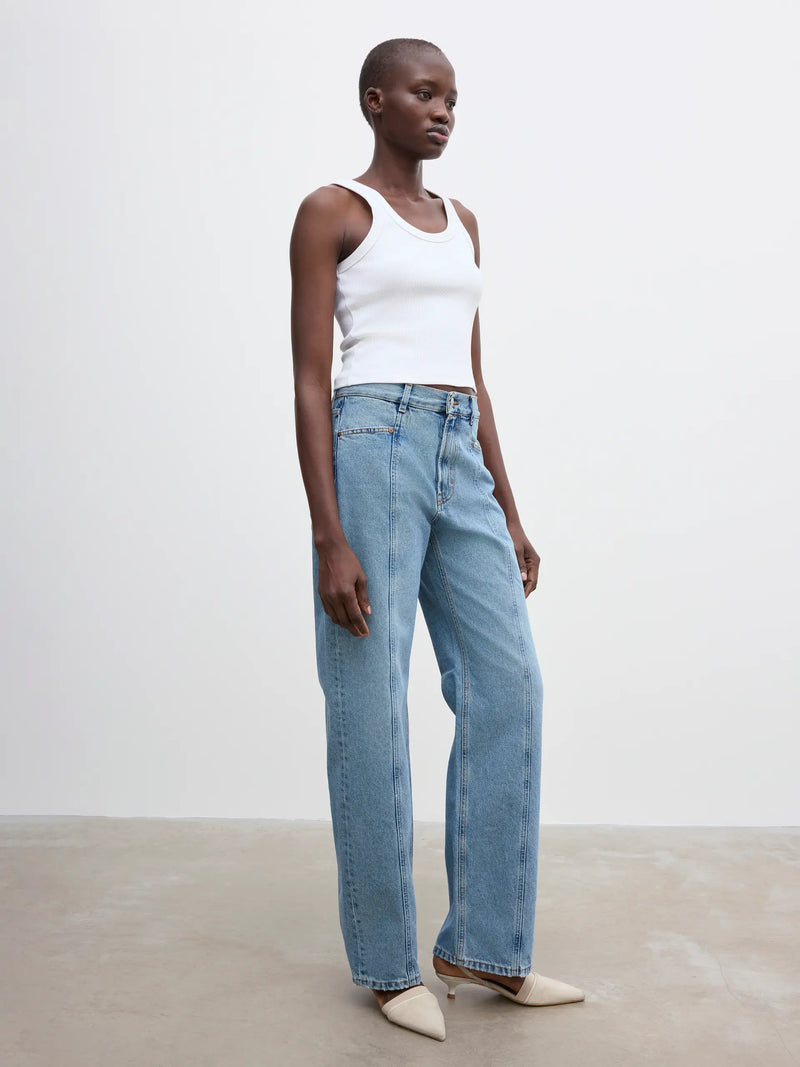 Loose fit denim