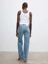 Loose fit denim