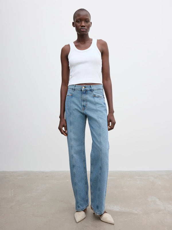 Loose fit denim