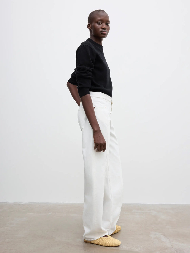Loose fit denim