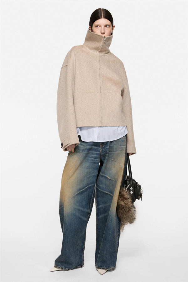 Wool Zipped Jacket