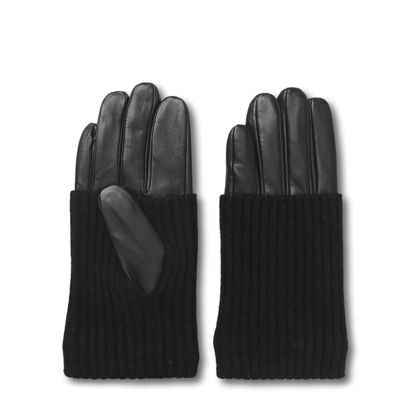 Day Leather Knit Glove