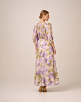 Cupro Rouching Dress