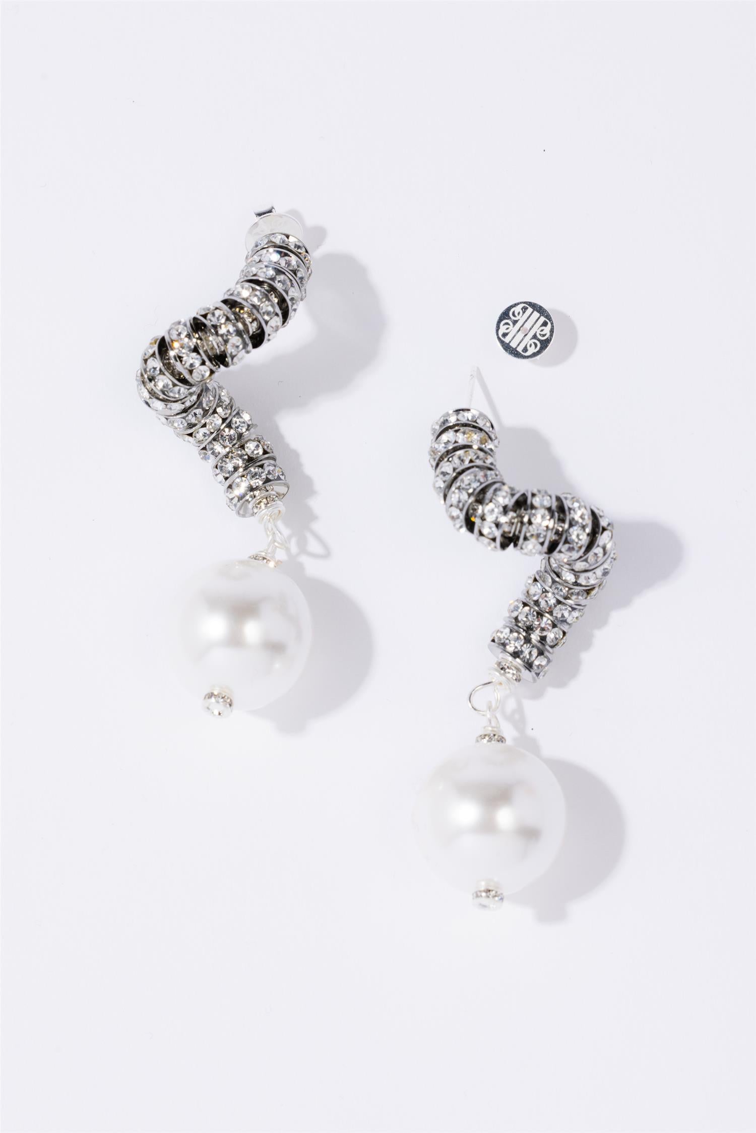 MAAC DONNA Earrings White main image 1