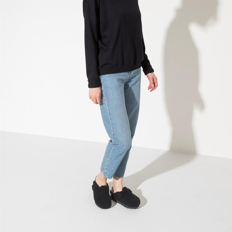 Boston Big Buckle Platform Shearling