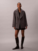 Houndstooth Peacoat