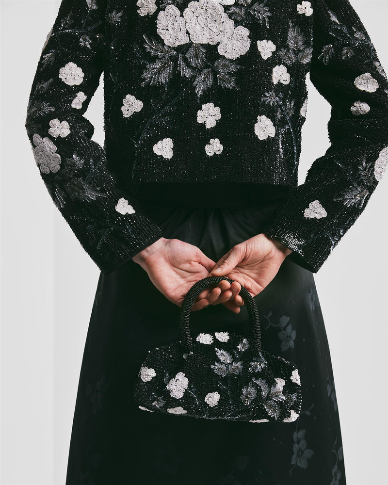 Beaded Cropped Jacket