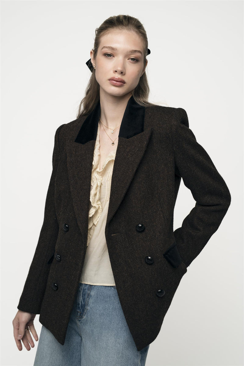 Dune Herringbone Jacket