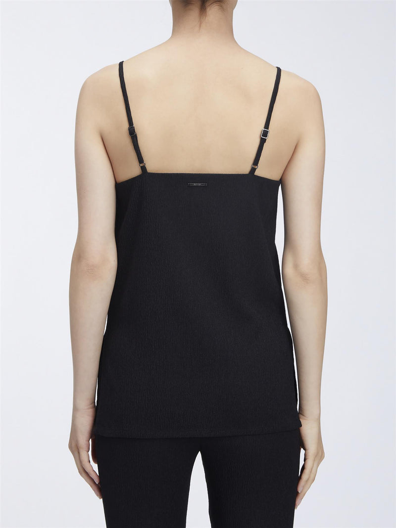 CRINKLED JERSEY CAMI TOP