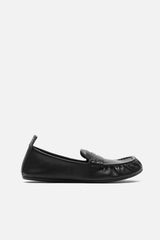 Leather loafers