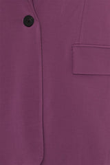 Relaxed Blazer Shiny Slinky Jersey