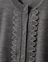 BERGEN SCALLOP MINI CARDIGAN