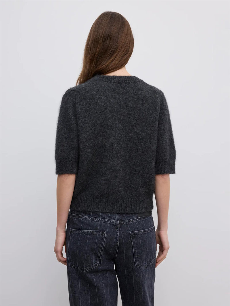 Brushed Cardigan Top