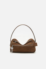 Camero Party Shoulder Bag Suede