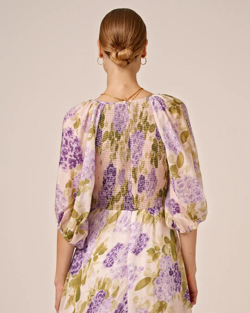 Cupro Rouching Dress
