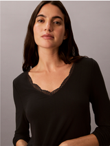 Pyjama Top - Ultra Soft Modal Rib