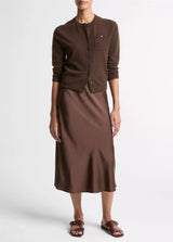 Wool & Cashmere-Blend Pocket Cardigan