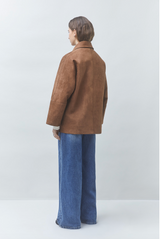 Dido Faux suede coat