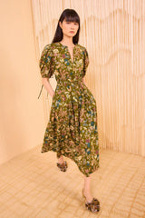 Adriana Short Sleeve Midi Dress