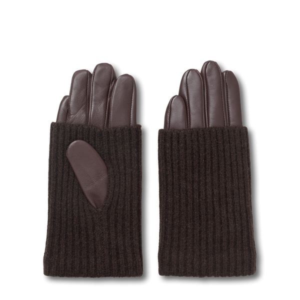 Day Leather Knit Glove
