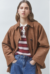 Dido Faux suede coat