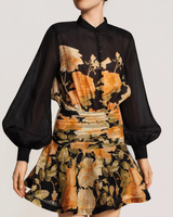 Organza mini dress