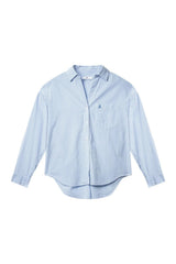VENICE Seersucker Shirt - Classic Stripe
