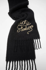 Wool Logo Scarf