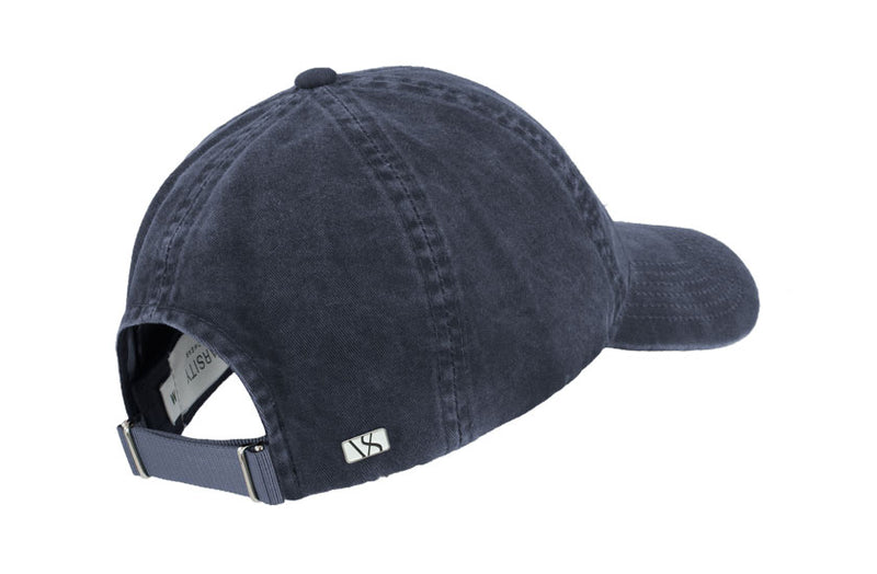 Navy Washed Cotton