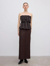 Sculpted Tube Top