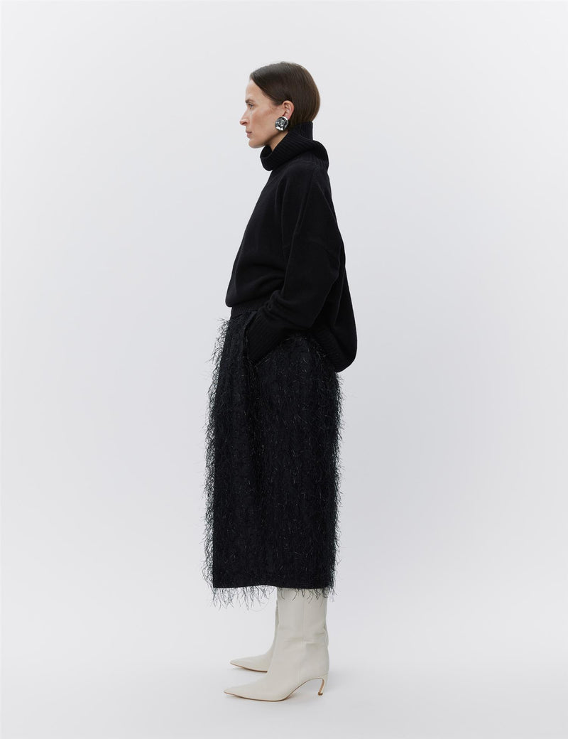 Amina - Frayed jacquard RD